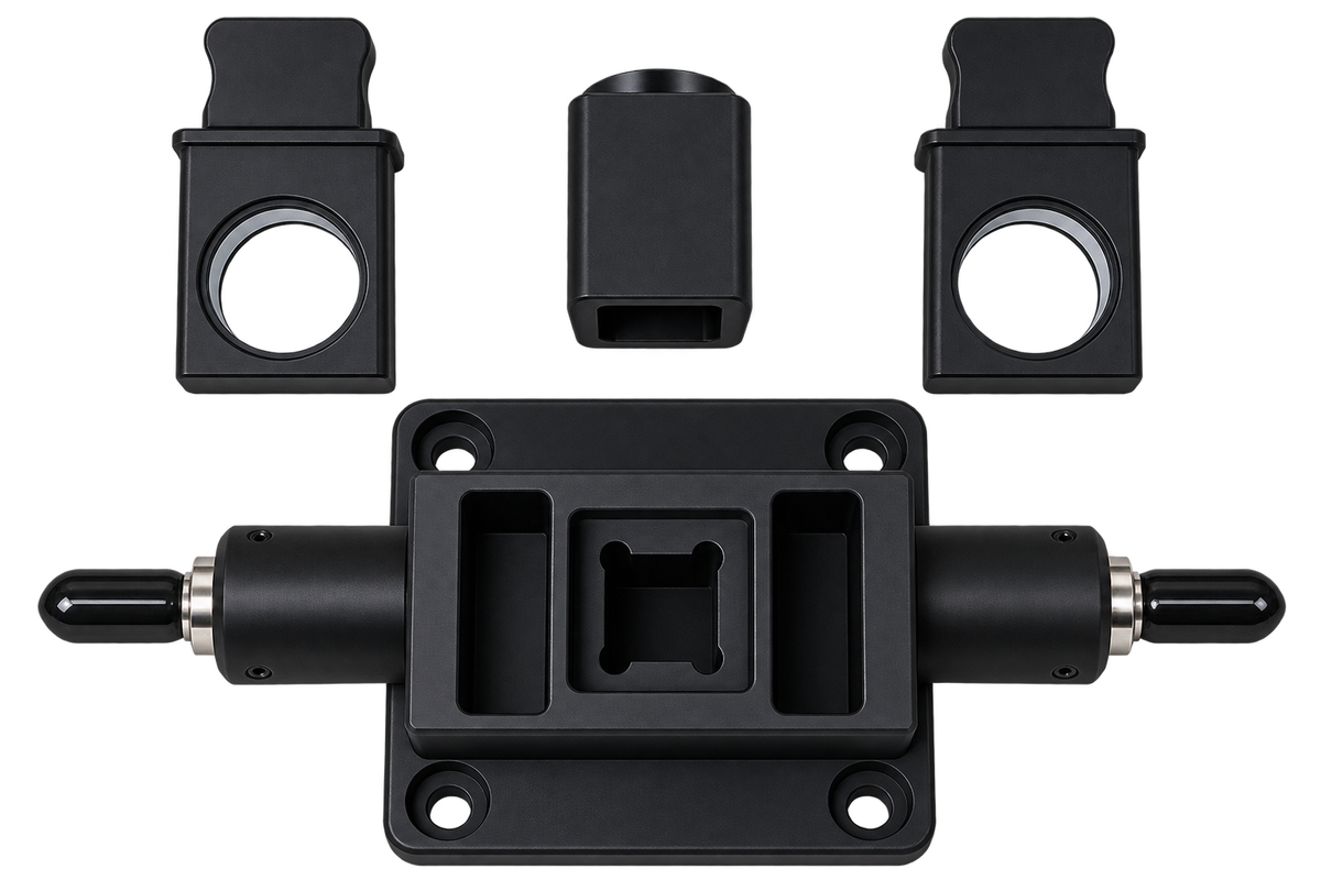 Fiber-Coupled Cuvette Holder