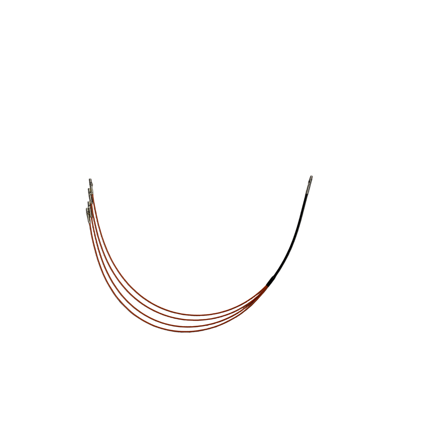 1 to 4 Fiber Optic Bundle, 1000 µm, 0.5 NA, SMA