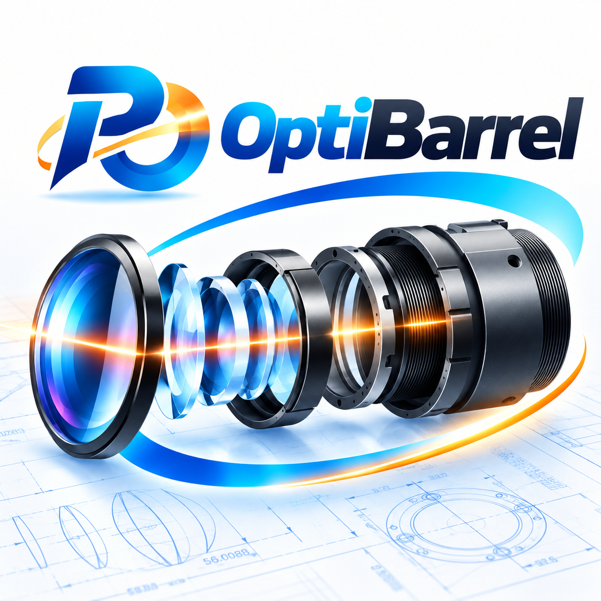Optical Lens Rings & Tube Designer